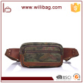 Bolso de cintura corriente militar del cuero del estilo del camuflaje popular para el hombre